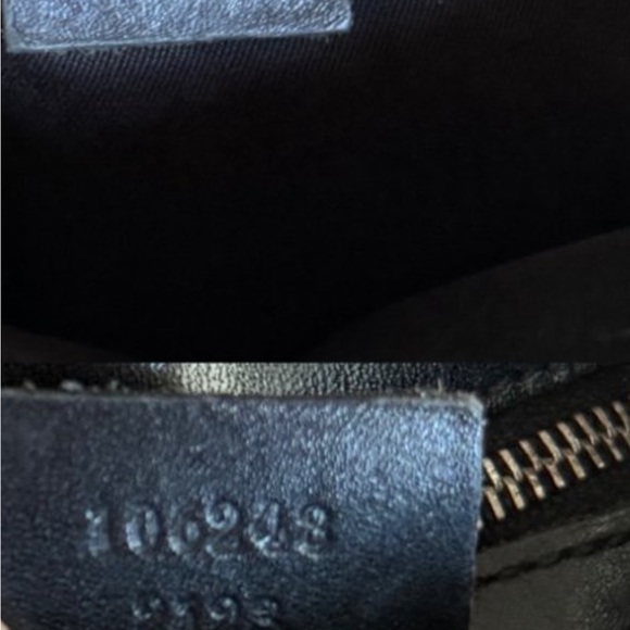Gucci Black Monogram Shoulder Bag - Picture 7 of 7